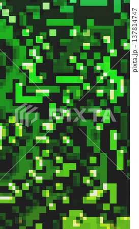 Green Pixel Glitch Texture and Digital Noise Background Green Pixel Glitch Texture and Digital Noise Background 137814747