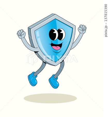 hield jump groovy cartoon illustration hield jump groovy cartoon illustration 137815390