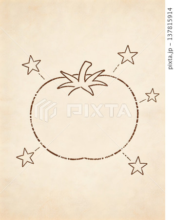 drawing of a paper drawing of a paper 137815914