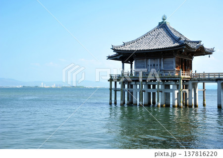 滋賀 近江八景 浮御堂 滋賀 近江八景 浮御堂 137816220