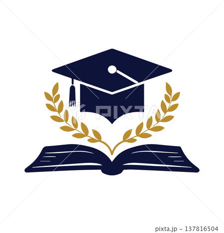 Classical Academic University Logo With Timeless Style 137816504