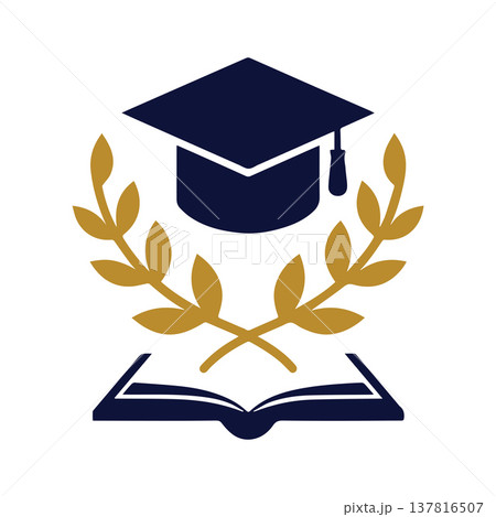 Clean Education Emblem For Institutional Branding Clean Education Emblem For Institutional Branding 137816507