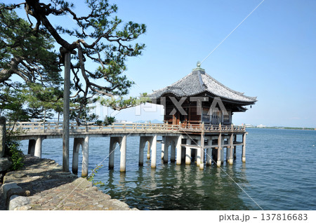 滋賀 近江八景 浮御堂 滋賀 近江八景 浮御堂 137816683