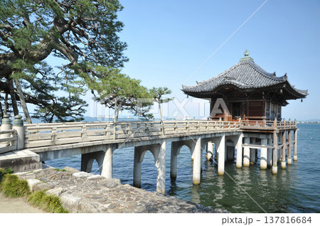 滋賀 近江八景 浮御堂 滋賀 近江八景 浮御堂 137816684