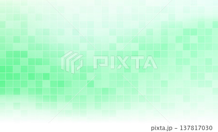 エコや医療系に最適なミントグリーンの幾何学・グラデーション背景素材 137817030