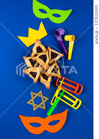 Jewish holiday Purim celebration concept Jewish holiday Purim celebration concept 137818345