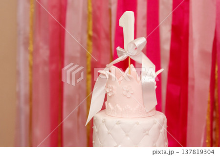 beautiful cake, candy and cake with a unit 137819304