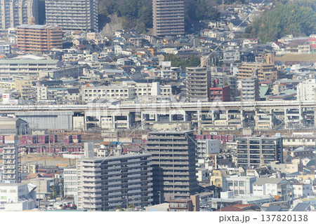 広島県広島市　黄金山からの眺望 137820138