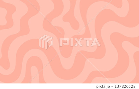 Pink psychedelic groovy hippie pattern. Hippie groovy abstract vector pattern, colorful swirls backdrop. Funky trippy print or liquid background with psychedelic or hypnotic pink wavy lines Pink psychedelic groovy hippie pattern. Hippie groovy abstract vector pattern, colorful swirls backdrop. Funky trippy print or liquid background with psychedelic or hypnotic pink wavy lines 137820528