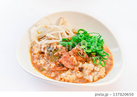 鯖味噌のオートミールご飯 137820650