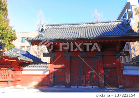 東京都文教区、東京大学赤門の風景 137822154