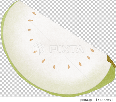 sliced guava	 137822651