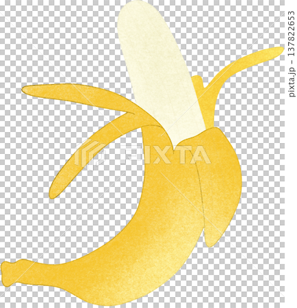 yellow banana	 137822653