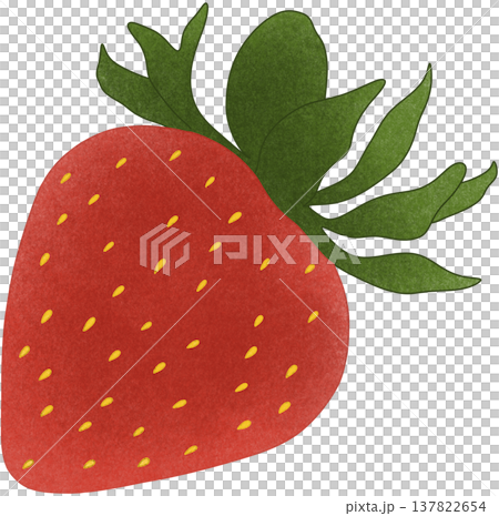 strawberry natural fruit	 137822654