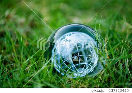 Renewable energy concept Earth Day or environment protection Hands protect forests that grow on the ground and help save the world. Renewable energy concept Earth Day or environment protection Hands protect forests that grow on the ground and help save the world. 137823439