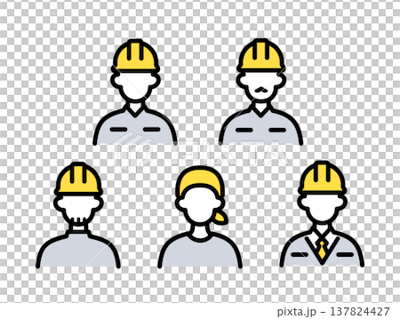 在建築工地工作的人們 137824427