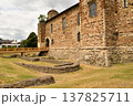 Colchester Castle with the old moat in the foreground 137825711