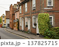 Village Street Scene in Wivenhoe, Essex 137825715