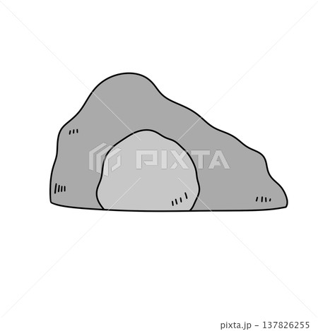 Simple gray rock photo with subtle texture lines Simple gray rock photo with subtle texture lines 137826255