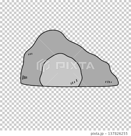 Simple gray rock photo with subtle texture lines Simple gray rock photo with subtle texture lines 137826255