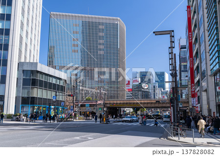 《東京都》数寄屋橋・都市風景 《東京都》数寄屋橋・都市風景 137828082