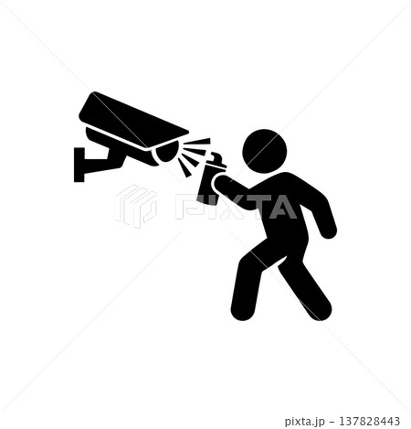 Disabling Surveillance Camera icon Disabling Surveillance Camera icon 137828443