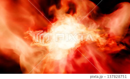 火 炎 ファイヤー ファイア 爆発 バースト スモーク CG 背景 3D イラスト 火 炎 ファイヤー ファイア 爆発 バースト スモーク CG 背景 3D イラスト 137828751