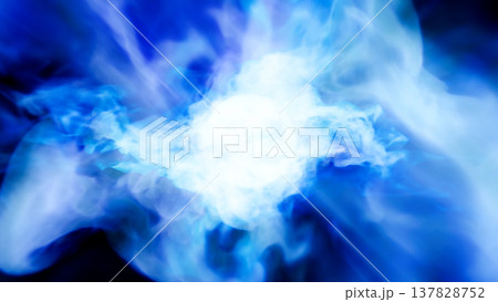 火 炎 ファイヤー ファイア 爆発 バースト スモーク CG 背景 3D イラスト 137828752