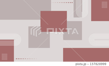 Abstract Rectangle Shapes Modern Red and Gray Pastel Banner Background.Vector Illustration Abstract Rectangle Shapes Modern Red and Gray Pastel Banner Background.Vector Illustration 137828999
