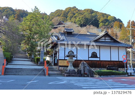長谷寺 門前町から見た風景(奈良県桜井市) 長谷寺 門前町から見た風景(奈良県桜井市) 137829476