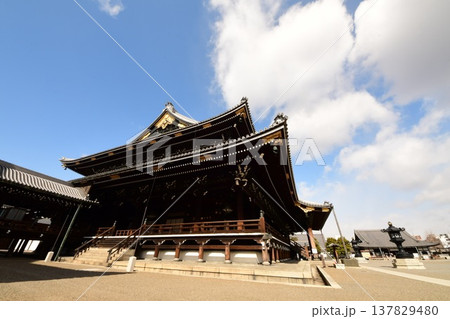 京都府　東本願寺・御影堂（重要文化財） 京都市 下京区 常葉町　2022年2月 137829480