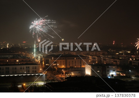 firework at night firework at night 137830378