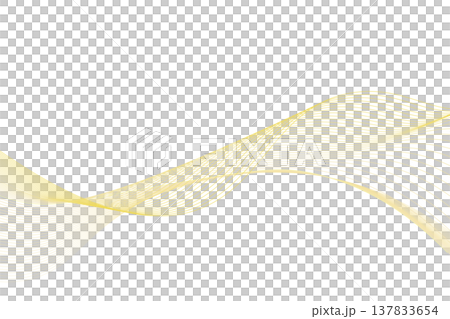 Simple, flowing curved wave background in yellow. Simple, flowing curved wave background in yellow. 137833654