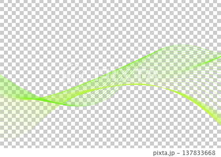 背景是充滿活力、時尚的彩色波浪曲線。 137833668