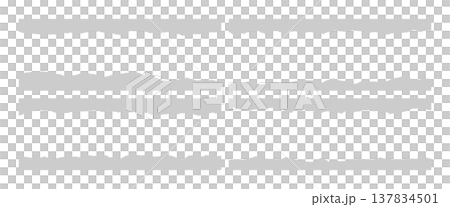 破れた紙のベクター・グラフィック素材(Grey) 破れた紙のベクター・グラフィック素材(Grey) 137834501