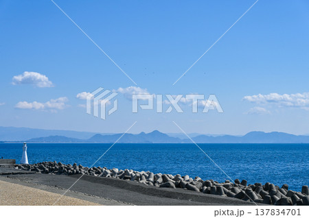 静岡県富士市田子の浦の公園 静岡県富士市田子の浦の公園 137834701