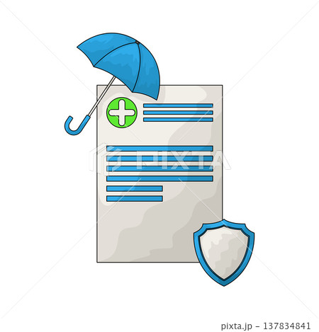 Illustration of Health Insurance Illustration of Health Insurance 137834841