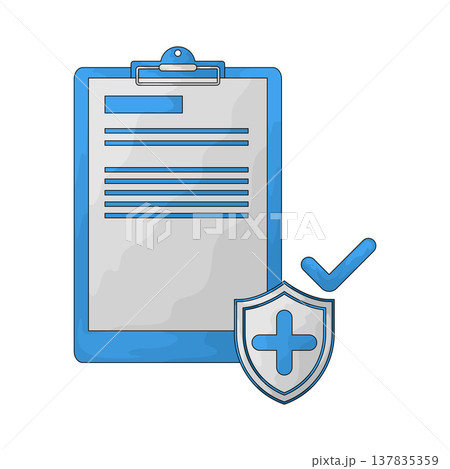 Illustration of Health insurance claim Illustration of Health insurance claim 137835359