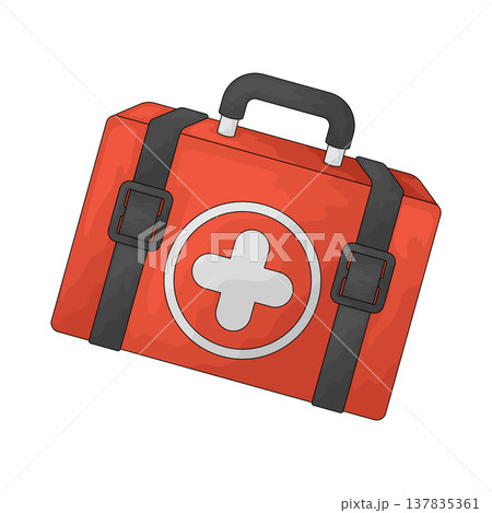 Illustration of Aid Kit Illustration of Aid Kit 137835361