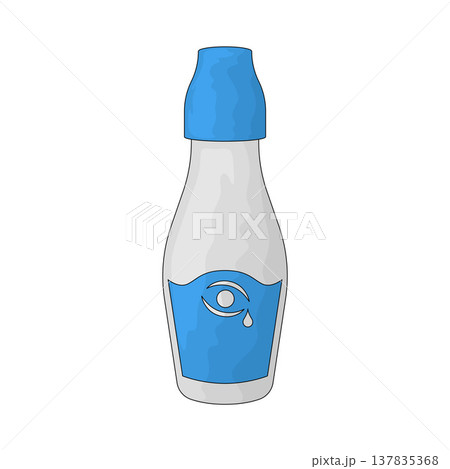 Illustration of Eye drop Illustration of Eye drop 137835368