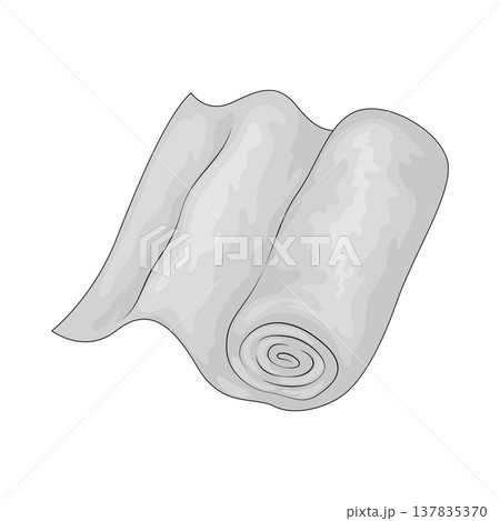 Illustration of bandage Illustration of bandage 137835370