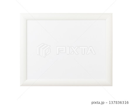 白い額縁 137836316