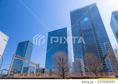 《東京都》八重洲の摩天楼・都市風景 《東京都》八重洲の摩天楼・都市風景 137836495