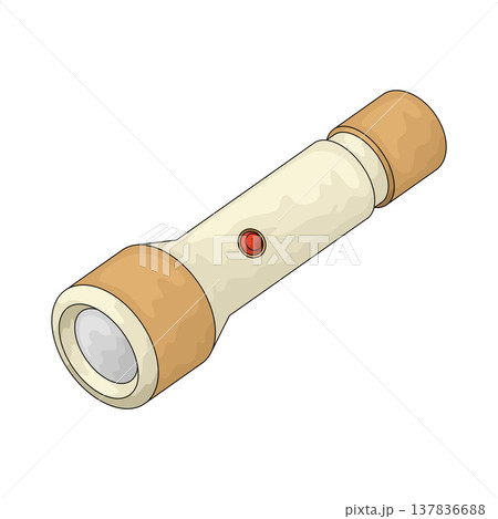Illustration of Flashlight Illustration of Flashlight 137836688