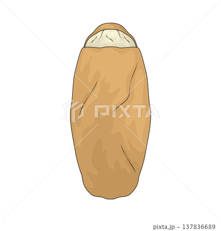 Illustration of Sleeping Bag Illustration of Sleeping Bag 137836689