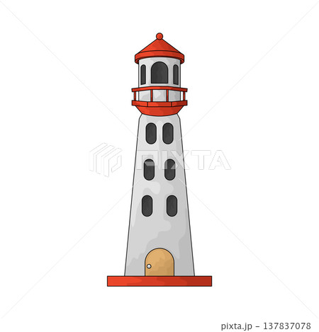 Illustration of Lighthouse Illustration of Lighthouse 137837078