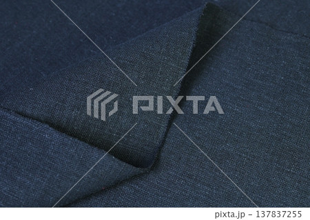 black hemp viscose natural fabric cloth color, sackcloth rough texture of textile black hemp viscose natural fabric cloth color, sackcloth rough texture of textile 137837255
