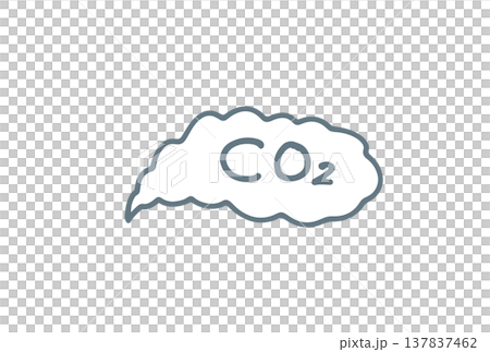圖中描繪的是二氧化碳(CO2)以煙霧狀噴射的形式出現。 圖中描繪的是二氧化碳(CO2)以煙霧狀噴射的形式出現。 137837462
