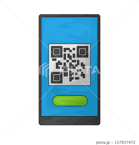 Illustration of QR Code Payment 137837472