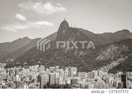 Cristo Redentor on the Corcovado mountain Rio de Janeiro Brazil. 137837572